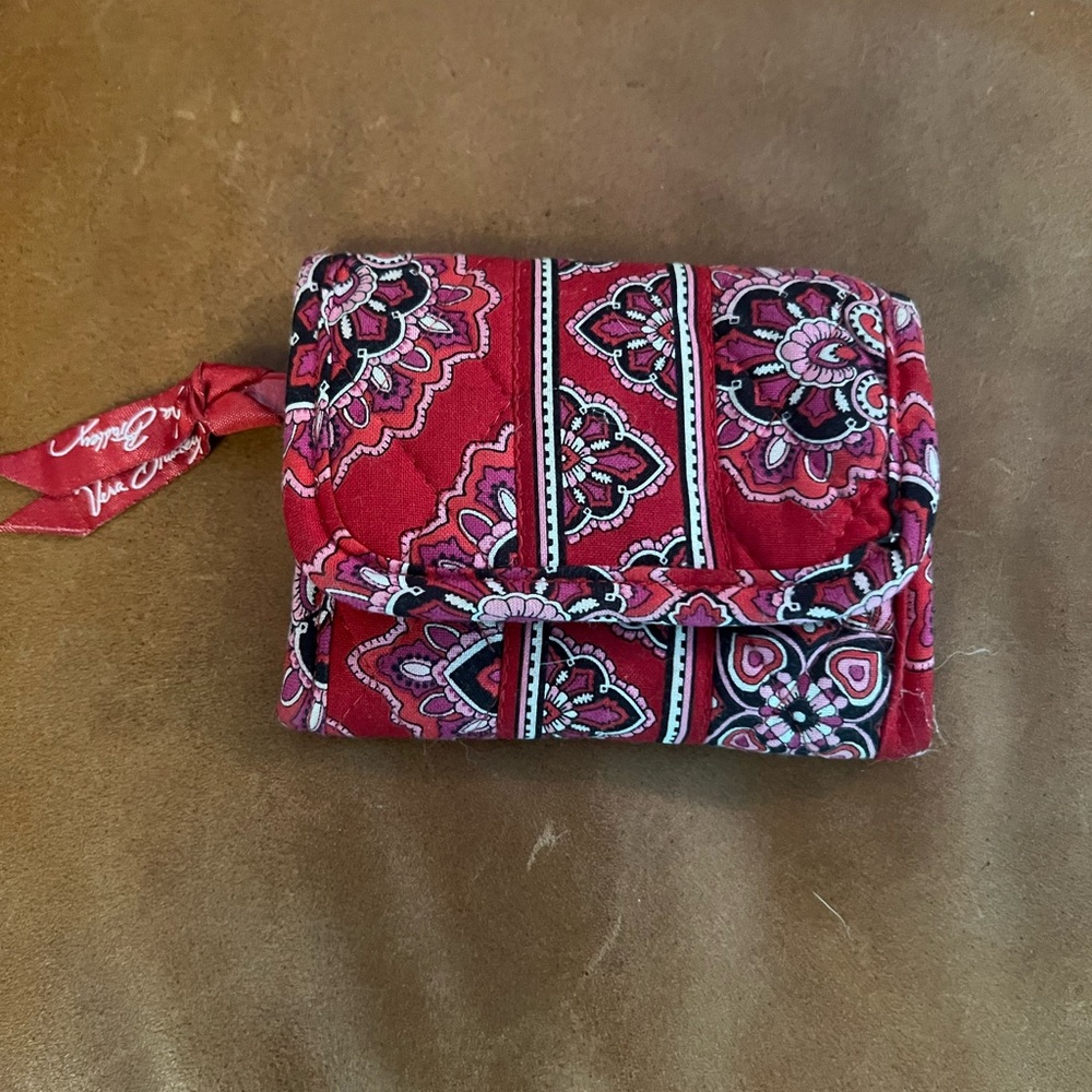 Vera Bradley tri-fold wallet